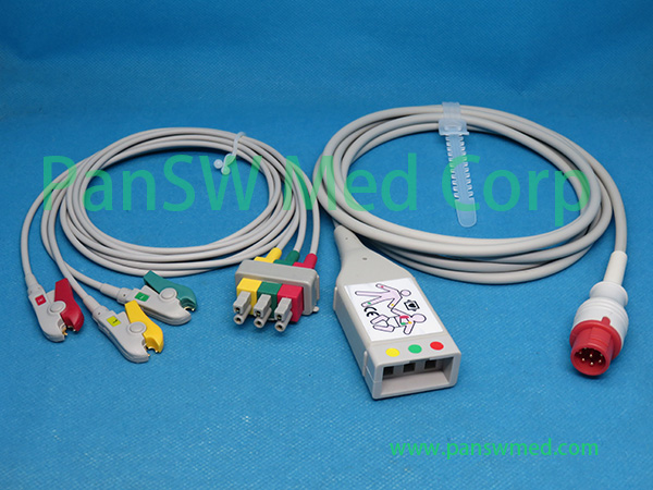 Compatible Bionet integrated ECG cable