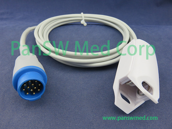 Compatible Bruker SpO2 Sensor Adult Clip - PANSW Medical