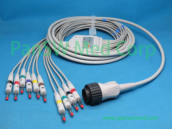 Compatible Cardioline Delta 3 Plus Delta 30 ECG Cable
