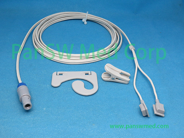 Compatible Carewell Patient Monitor SpO₂ Sensor - compatible Carewell CPM SpO₂ sensor ear clip