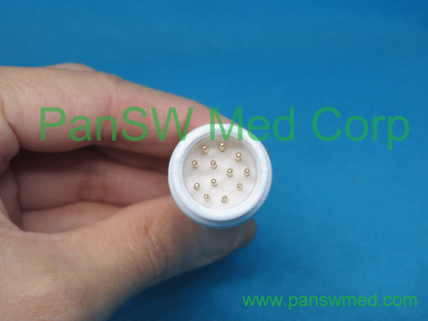 Newer OEM-style Spacelabs SpO2 sensor, adult clip type