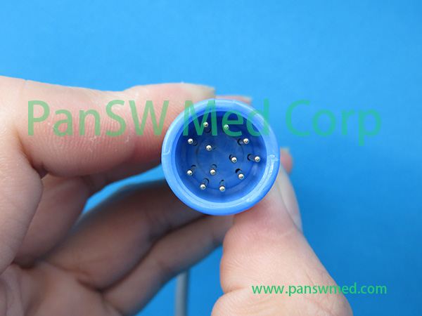 Compatible Comen C60 SpO2 cable OxiMax connector - PanSW Medical