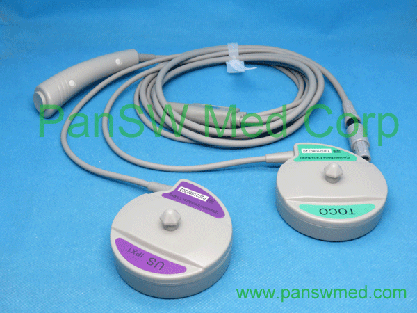 Compatible Contec 3in1 Fetal Transducer Ultrasound Toco Fetal Marker (3) - PanswMed