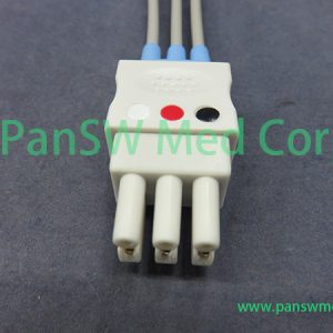 Compatible Datex-Ohmeda Three Lead ECG Leadwire – Pan-SWMed