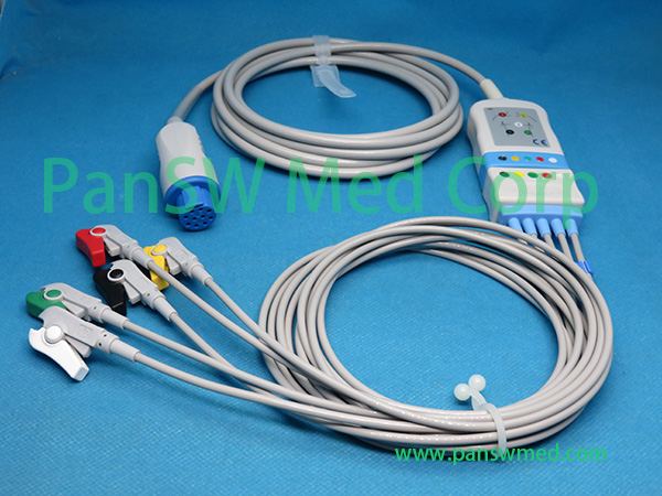 Compatible Datex-Ohmeda ECG trunk leads