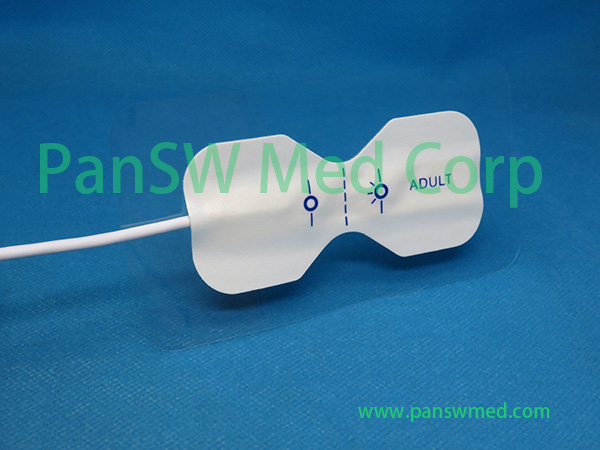 Compatible adult disposable SpO2 sensor with microfoam material