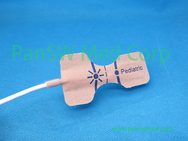 Compatible pediatric disposable SpO2 sensor
