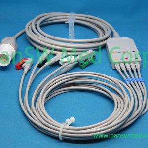 Compatible Drager ECG Trunk Leads 5leads IEC Clip – PanswMed