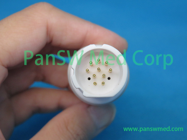 Compatible Dräger PM8060 ECG trunk connector detail - PanSW Medical