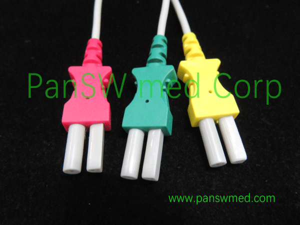 Compatible ECG Leads Connector For Spacelabs IEC Clip XDX 10014D – PanswMed