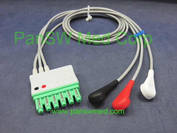 Compatible ECG leads For Dräger XDX 10030A – Pan-SWMed