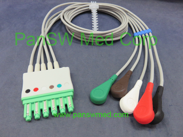 Compatible ECG leads For Dräger XDX 10030E – Pan-SWMed