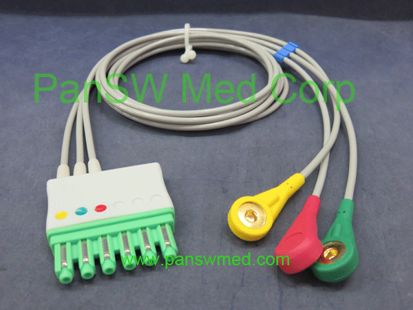 Compatible ECG leads For Siemens Dräger XDX 10030B – Pan-SWMed