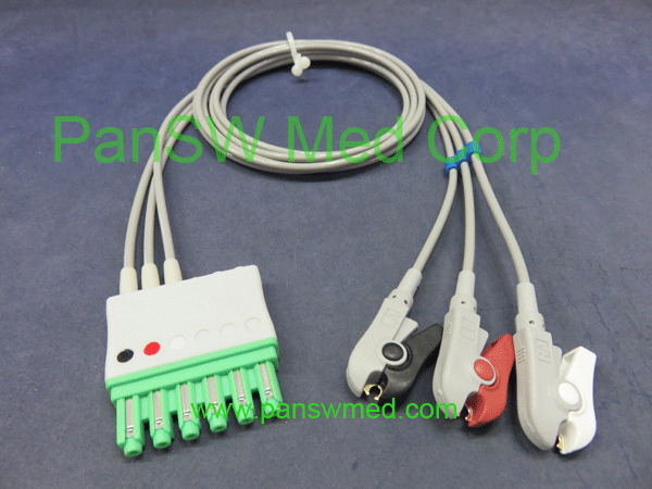 Compatible ECG leads For Siemens Dräger XDX 10030C – Pan-SWMed