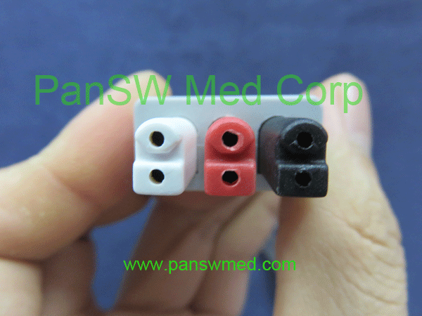 Compatible Siemens three Lead ECG leadwire set