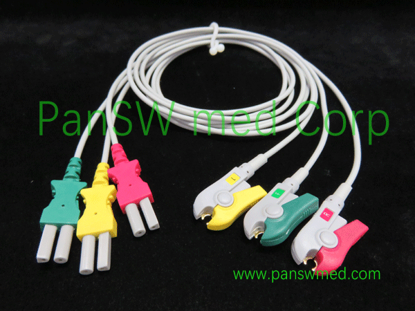Compatible ECG Leads For Spacelabs IEC Clip XDX 10014D – PanswMed