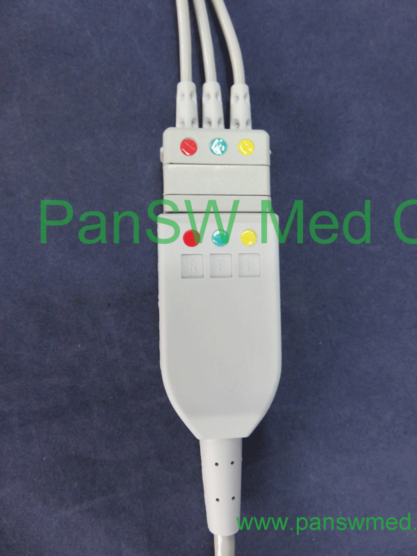 Compatible Fukuda 7100 Ecg Trunk Cable With Leads Plug – PanswMed
