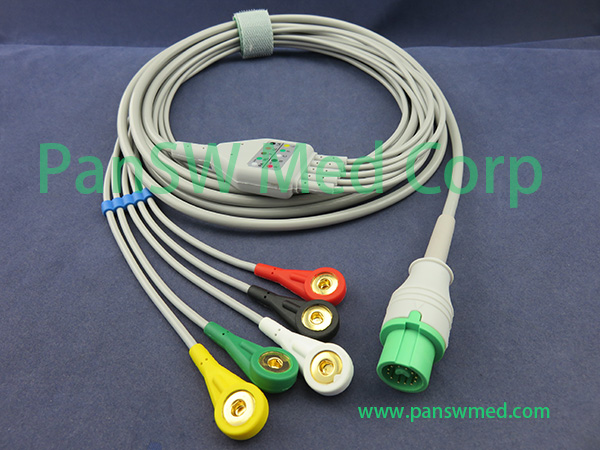 Compatible Fukuda Dynascope DS 5300W ECG Cable 4 – PanswMed