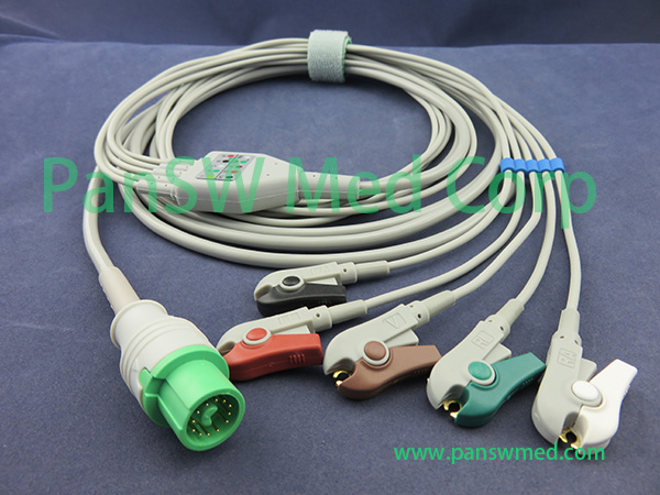 Compatible Fukuda Dynascope DS 5300W ECG Cable 5 – PanswMed