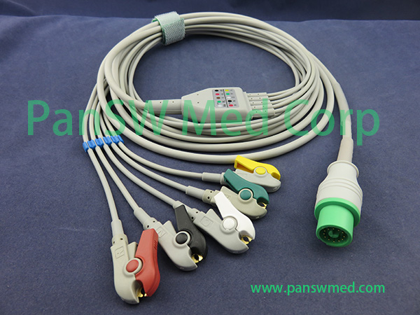 Compatible Fukuda Dynascope DS 5300W ECG Cable 6 – PanswMed