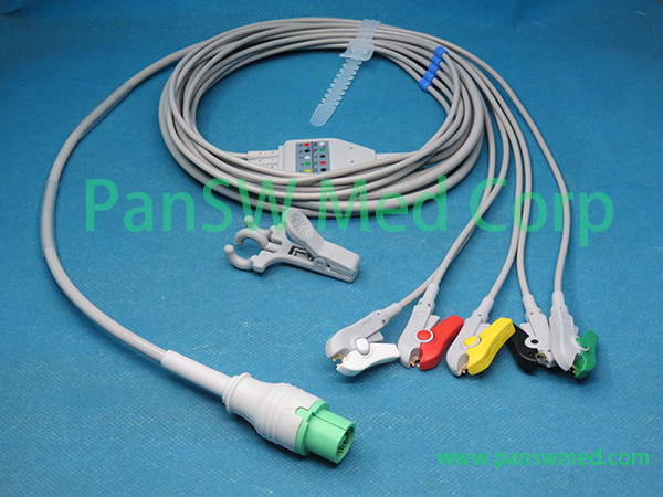 Compatible Fukuda Dynascope DS 5400 DS 7001 ECG Cable 5 – PanswMed