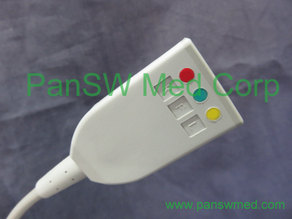 Compatible Fukuda Ecg Trunk Cable 3 Leads IEC ESU TYPE Connector – PanswMed
