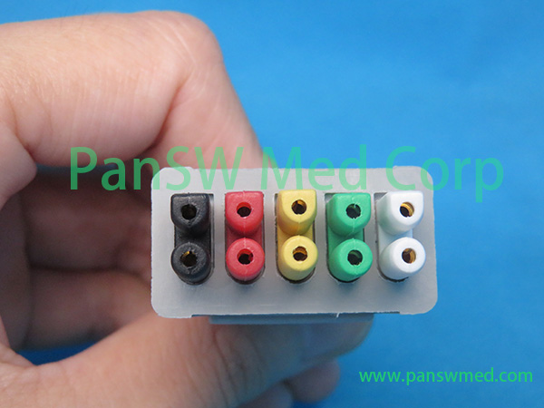 Compatible GE Marquette 5-lead ECG leadwire