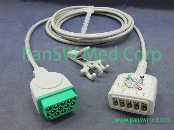 Compatible GE Medical ECG cables trunk cables leads integrated cables