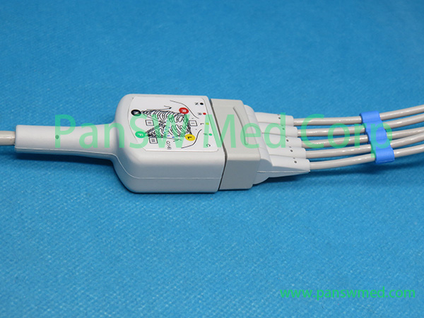 Compatible GE Medical ECG trunk leads 2017003 IEC