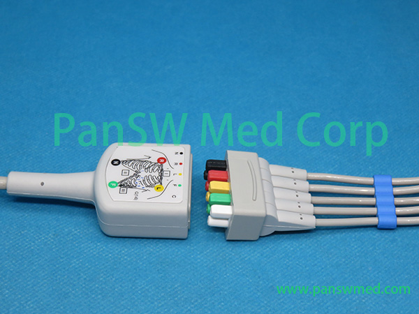 Compatible Ge Medical ECG Trunk Leads 2017003 - PanswMed