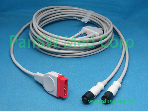Compatible Ge Medical Dual Heads Medex Logical Ibp Cable – Panswmed