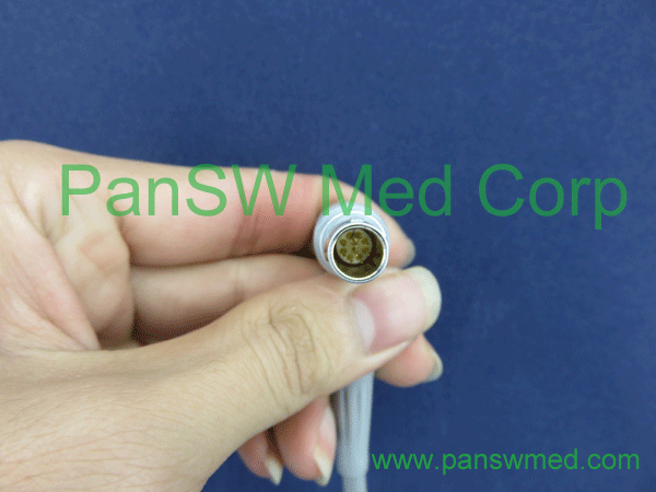 Compatible GE SEER Holter Cable CONNECTOR2 - PanSW Med