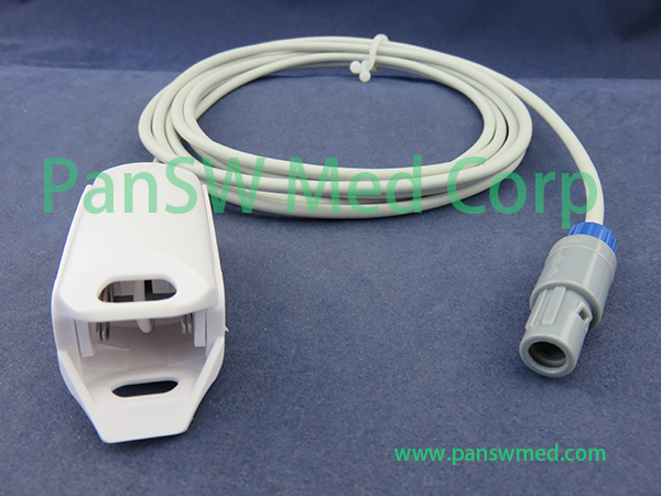 compatible general meditech SpO2 sensor adult clip