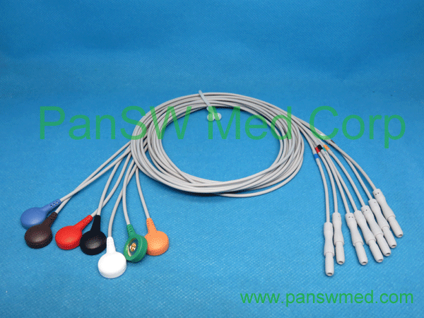 Compatible Holter Cable 7-Lead AHA (2)