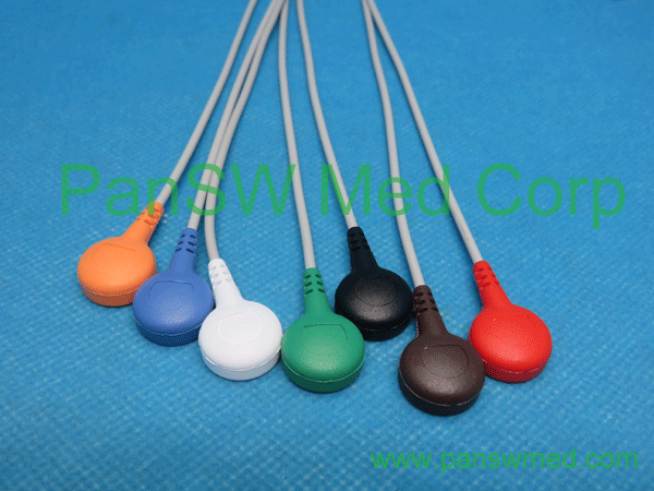 Compatible Holter Cable 7-Lead AHA (4)