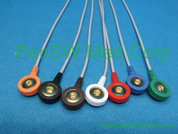 Compatible Holter Cable 7-Lead AHA