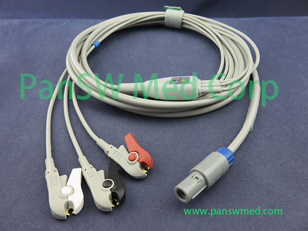 Compatible huntleigh SC750 SC1000 ECG CABLE