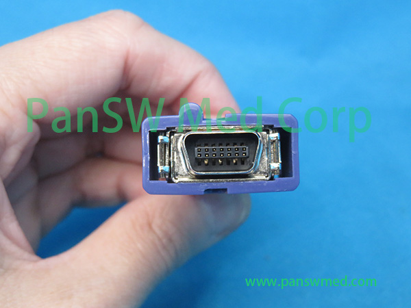 Compatible Innomed Cardio-Aid 200B defibrillator SpO2 sensor connector