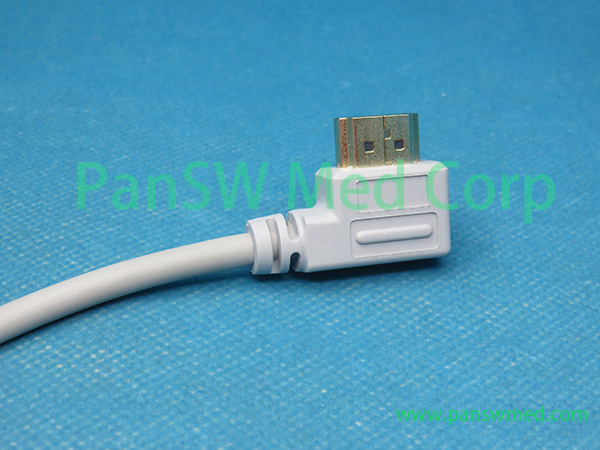 Labtech Holter 7-lead IEC cable close-up 3
