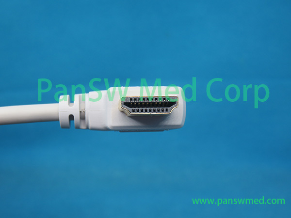 Labtech Holter 7-lead IEC cable close-up 5