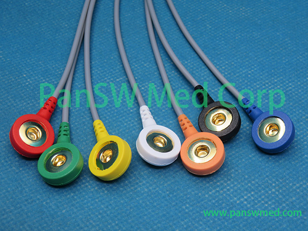 Labtech Holter 7-lead IEC cable close-up 6