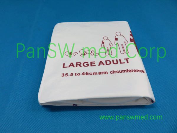 compatible large adult NIBP cuff single use single hose4 - Pan-SW Med