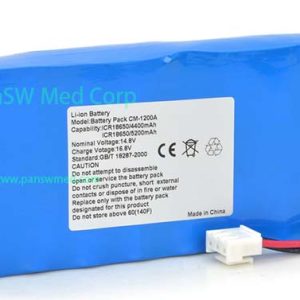 Compatible Li-ion Battery for COMEN CM-1200A CM1200 ECG Machine – 14.8V