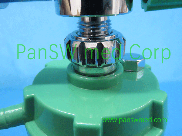compatible medical oxygen regulator flowmeter for gas outlets - image 2