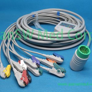 Compatible Medtronic ECG Cable 10leads AHA Clip – PanswMed