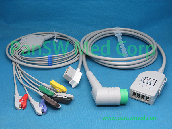 Compatible Medtronic ECG Trunk Leads 10-Lead LIFEPAK