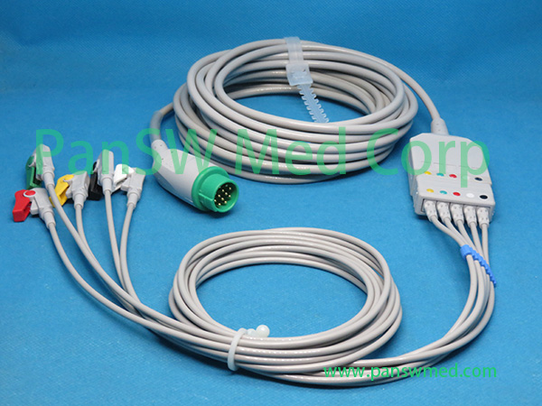 compatible mennen envoy ECG trunk leads IEC clip – PanswMed
