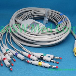 Compatible Mortara ECG Cable IEC Banana – PanswMed