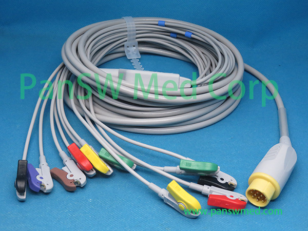 Compatible Mortara ECG Cable IEC Clip - PanswMed