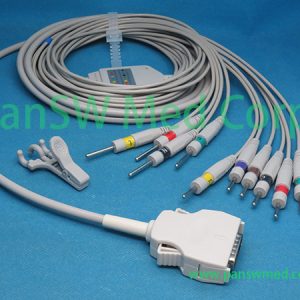 Compatible ECG Cable For Mortara ELI 200 ELI100 ELI50